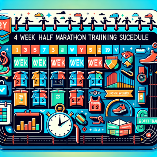 4 week half marathon training schedule