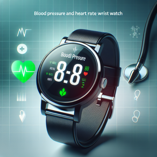 blood pressure and heart rate wrist watch
