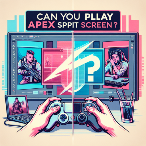 can you play apex split screen