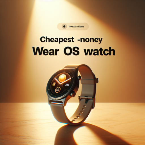 cheapest wear os watch