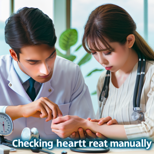checking heart rate manually