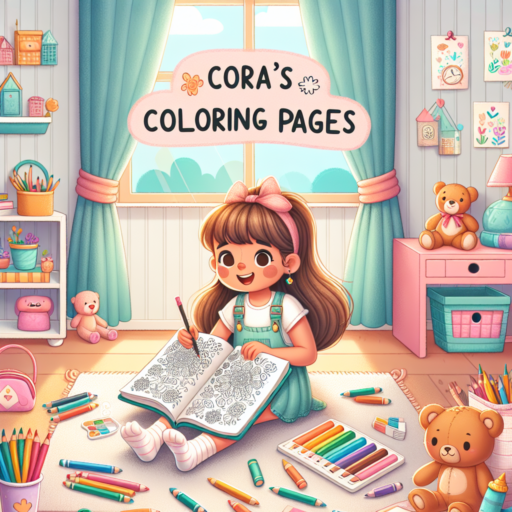cora coloring pages
