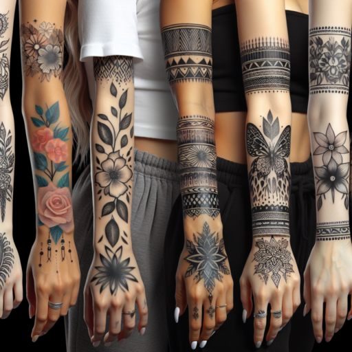 cuff tattoos for women