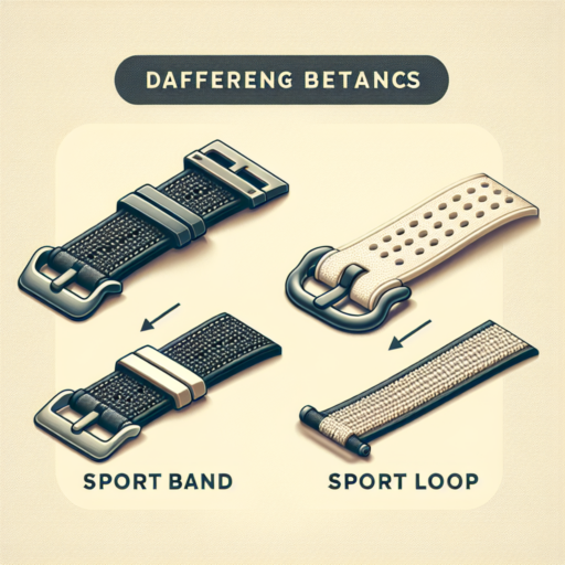 difference between sport band and sport loop