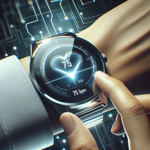 digital watch with heart rate