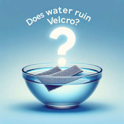 does water ruin velcro