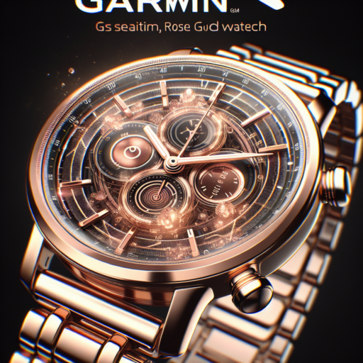 garmin rose gold watch
