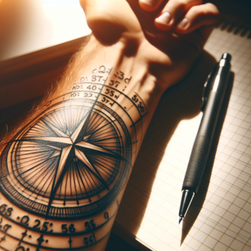 Top Ideas for a GPS Coordinates Tattoo: Eternalize Your Memories
