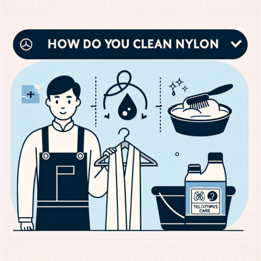 how do you clean nylon