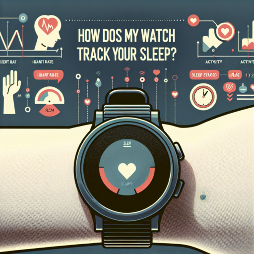 how does my watch track my sleep