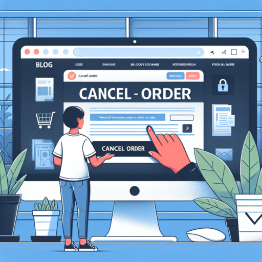 how to cancel an order