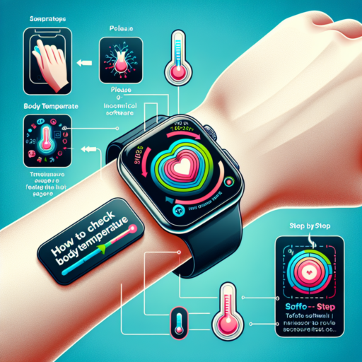 how to check body temp on apple watch