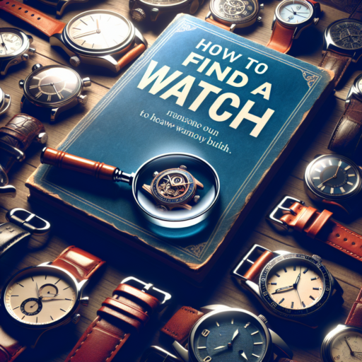 how to find a watch