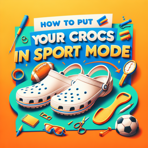 how to put your crocs in sport mode