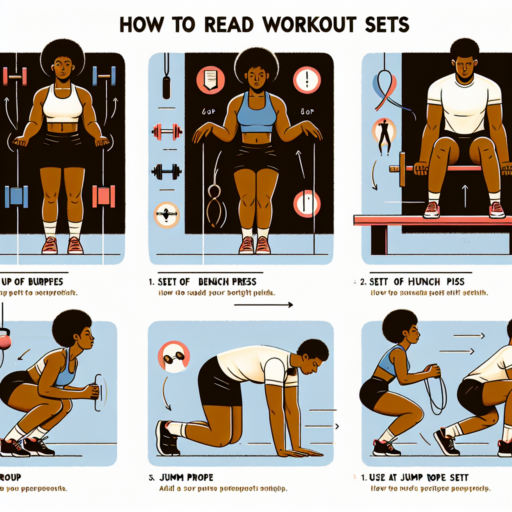 how to read workout sets