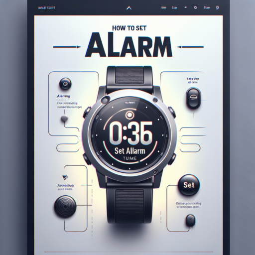 Ultimate Guide: How to Set Alarm on Garmin Watch Easily