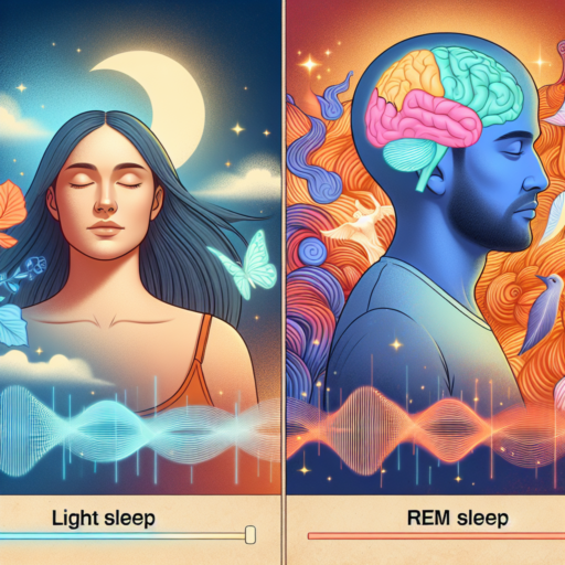 light sleep vs rem sleep