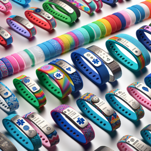 medical id silicone bracelets