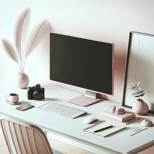monitor stand pink