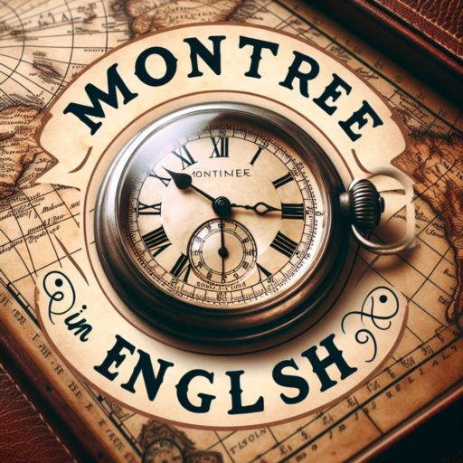 montre in english