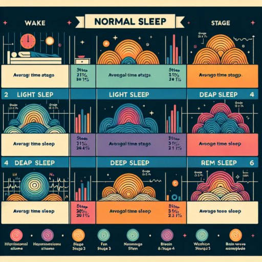 normal sleep stages graph