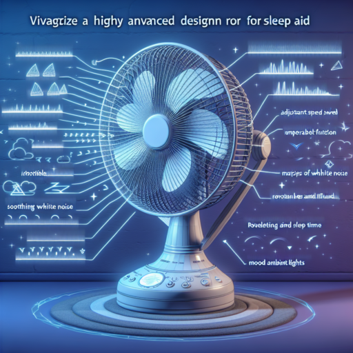 sleep aid fan with 20 functions