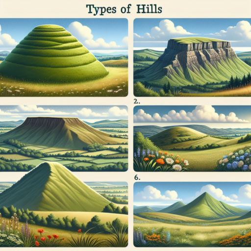 types of hill