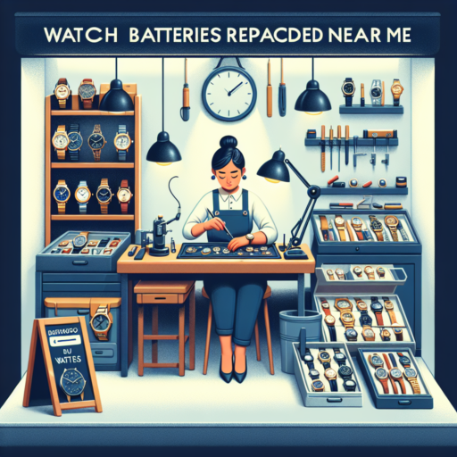 Top Professional Services for Watch Batteries Replaced Near Me | Local Watch Battery Replacement Guide