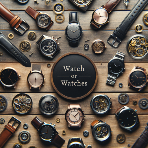 watch or watches