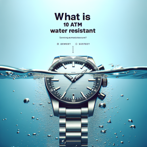 Understanding 10 ATM Water Resistance: What It Means for Watches