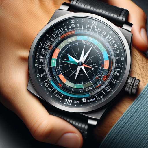 wrist watch with compass and gps
